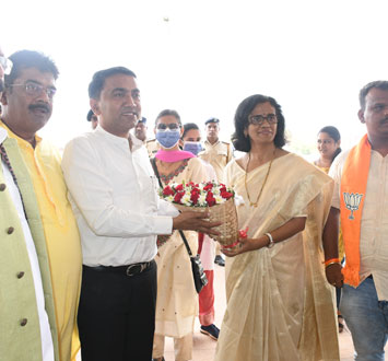 Hon’ble Chief Minister Shri. Pramod Sawant, Visited AIIA, Goa