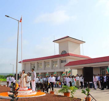 Independence day celebration -All India Institute of Ayurveda celebrated 77th  independence day