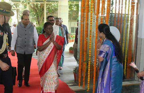 PRESIDENT OF INDIA GRACES 8TH FOUNDATION DAY CELEBRATION OF All India Institute of Ayurveda, New Delhi