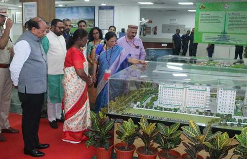 PRESIDENT OF INDIA GRACES 8TH FOUNDATION DAY CELEBRATION OF All India Institute of Ayurveda, New Delhi